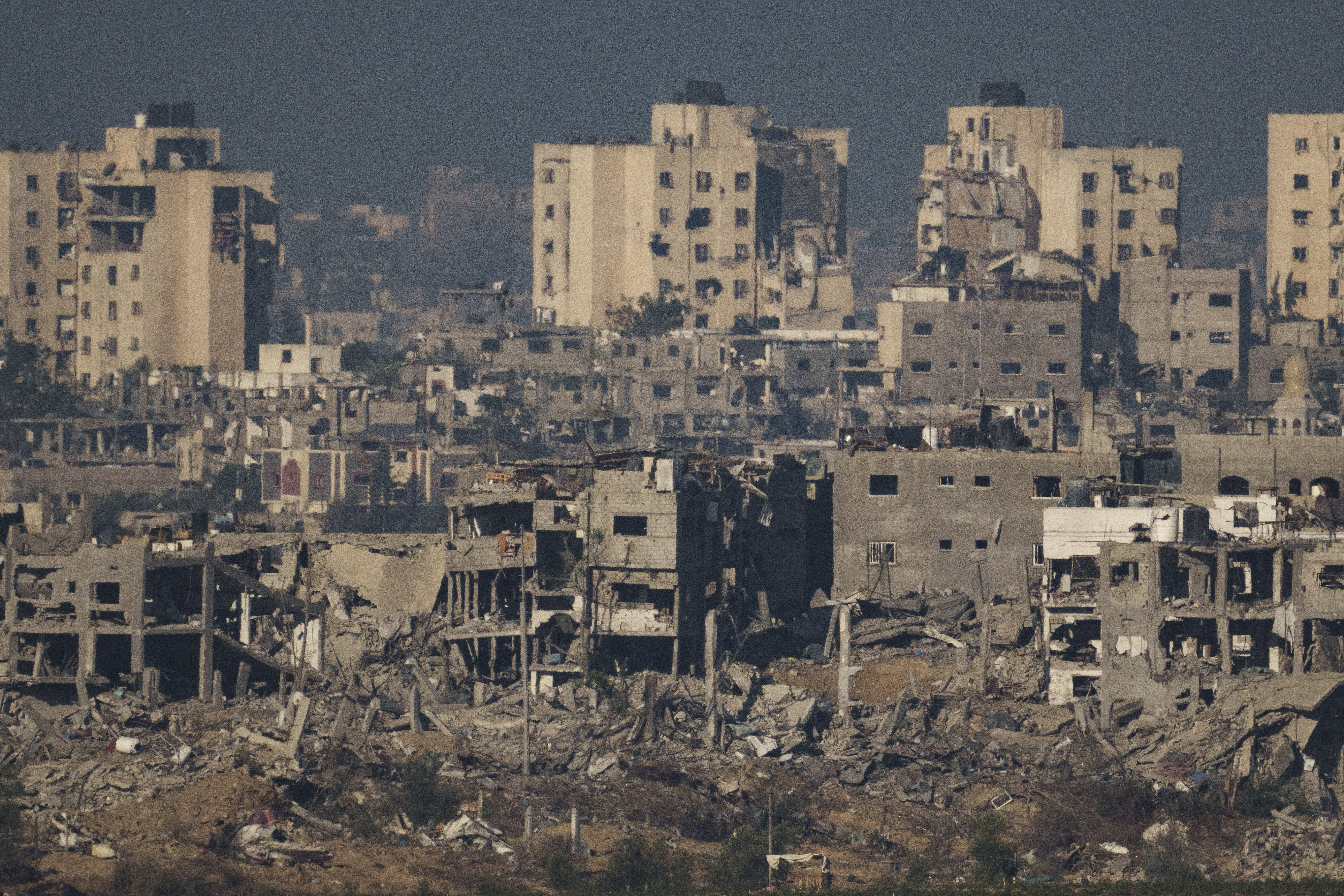 Förödelsen stor i norra Gaza