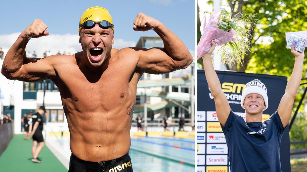 Kungen av Linköping. I juli blev Victor Johansson bäst av samtliga simmare när han tog fyra SM-guld och satte nytt svenskt rekord.