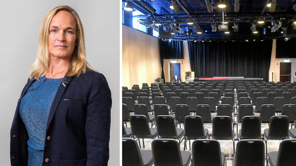 Frida Boklund, regionchef Företagarna i Jönköpings län, kommenterar situationen för de som driver enskild firma i Sverige, inte sällan kulturarbetare. 