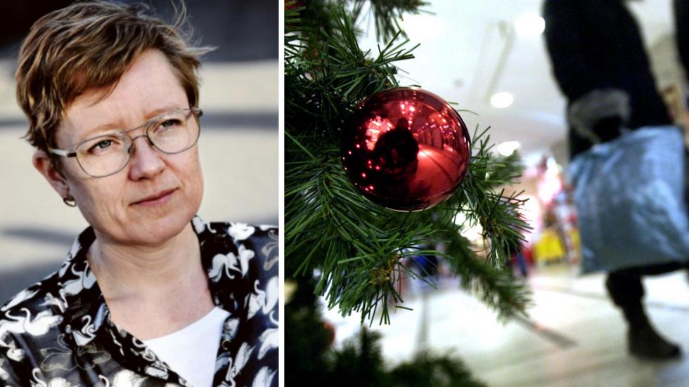 Malin Bengnér om smittspridningen i jul. Foto: Robert Eriksson och Janer Henriksson/TT.