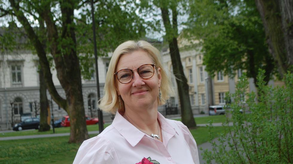 Anna Gillek, regionchef på Svenskt näringsliv i Jönköpings län, tycker att man behöver lyfta frågan om brotten som näringslivet utsätts för. 
