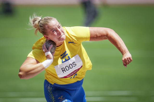 Fanny Roos slutade sjua i damernas final i kula under sommar-OS i Tokyo.
Foto Björn Larsson Rosvall / TT 