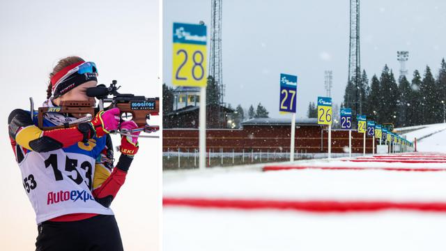 4-6 februari och 18-20 mars sänder vi JSM-tävlingar i skidskytte från Mora och Sollefteå.