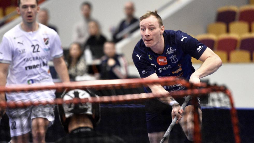 Mullsjös tvåmålsskytt Jesper Sankell var besviken efter premiärförlusten mot Växjö.