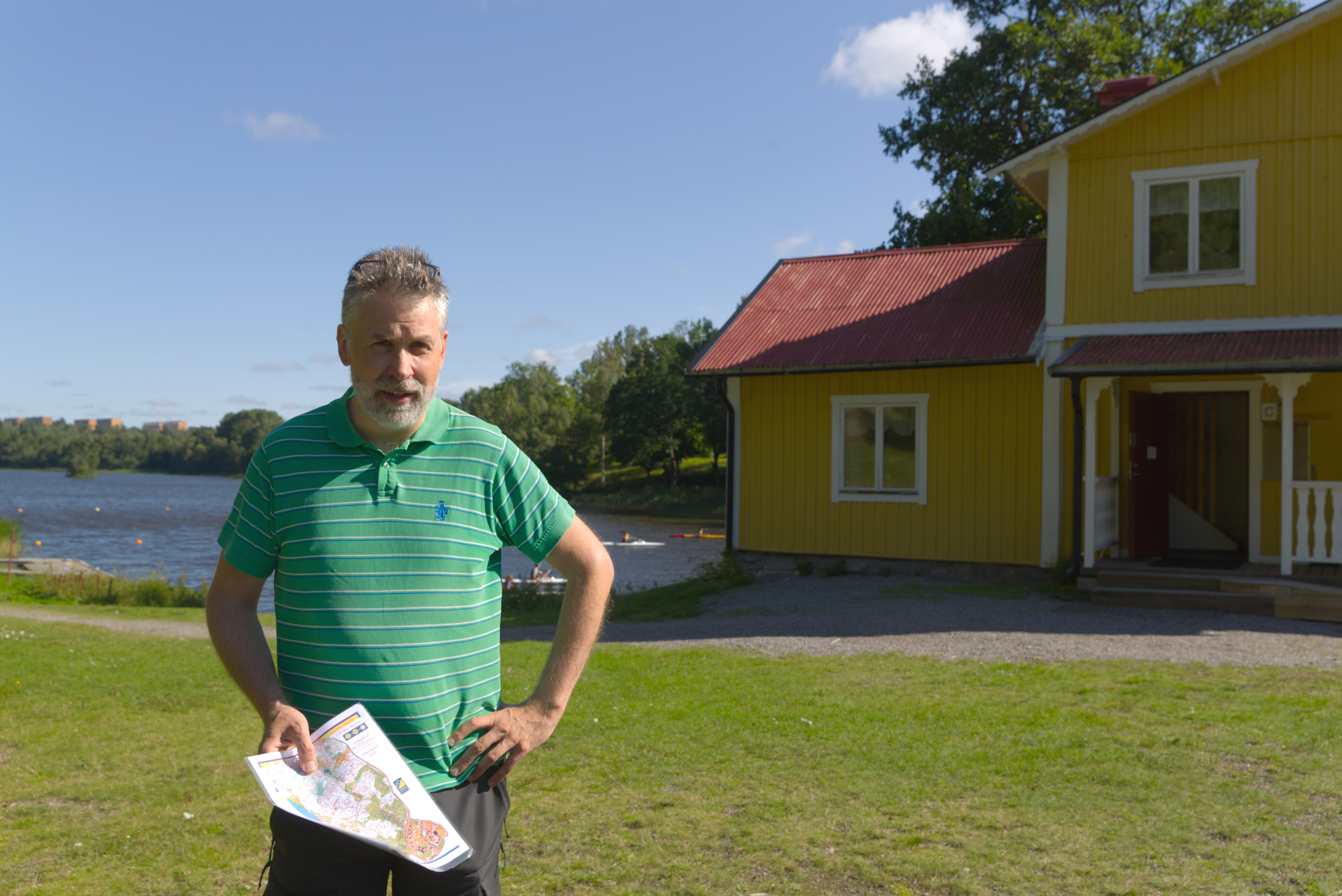 På vissa av Naturpassets kartorna finns det olika svåra kontroller - då kan man själv välja vilken svårighetsgrad man vill lägga sig på berättar Henrik. 