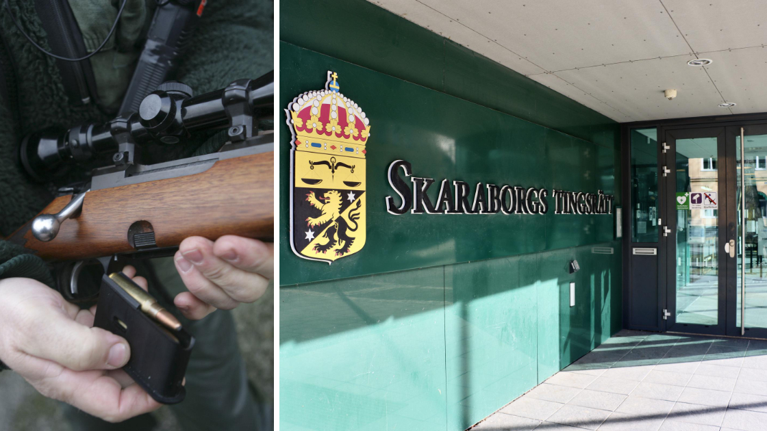 Åtalas För Vapenbrott Förvarade Jaktvapen På Ett Licensvidrigt Sätt