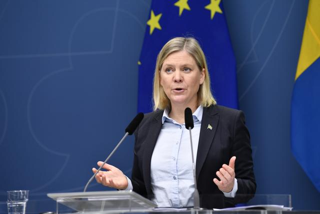 Finansminister Magdalena Andersson (S). Foto: TT. 