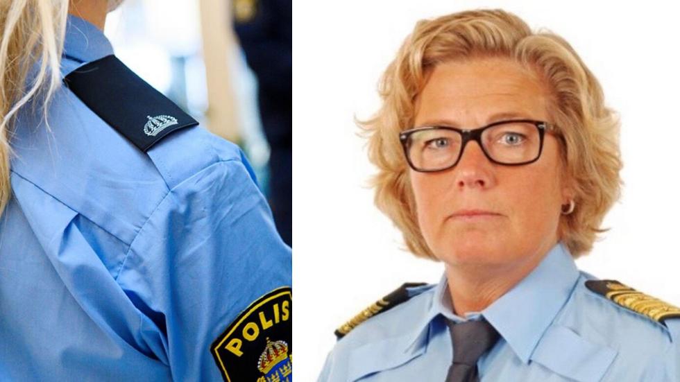Carina Lennquist, biträdande regionpolischef i polisregion Öst. 