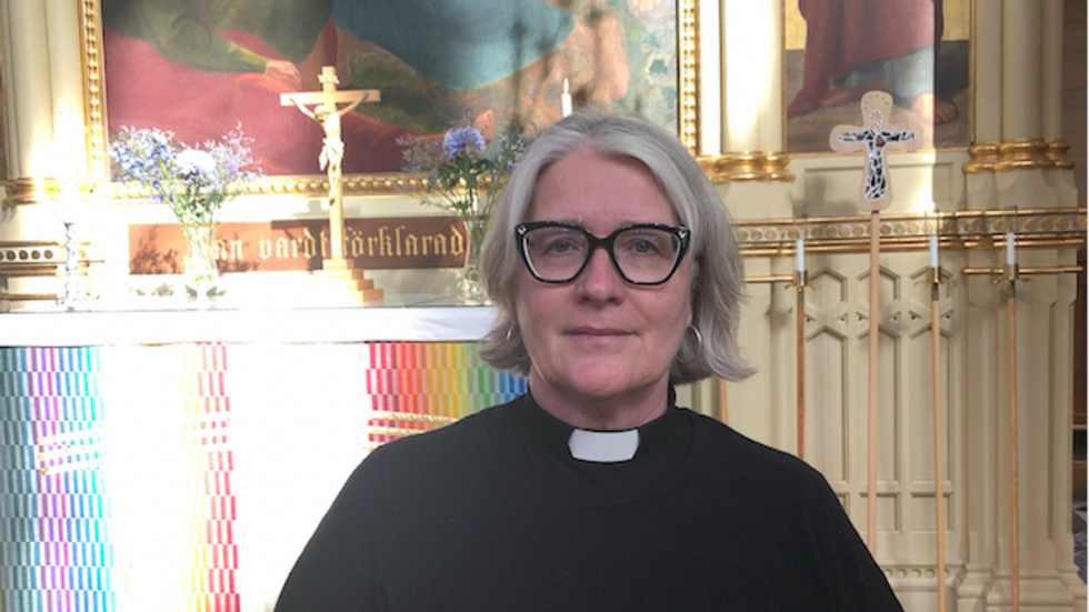 Karin Pråmell, präst i Sankt Pauli kyrka i Malmö. Foto: Svenska kyrkan Malmö