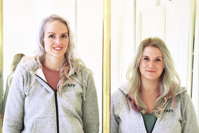 Maria Almroth och Johanna Nauwelaertz de Agé öppnar Jönköpings första renodlade poledance-studio. 