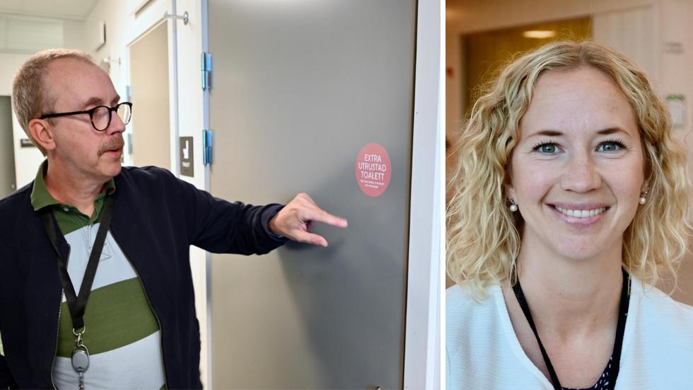 Anders Andersson och Sara Hellman arbetar på Skogsstyrelsens HR-avdelning och berättar om myndighetens initiativ med gratis mensskydd.