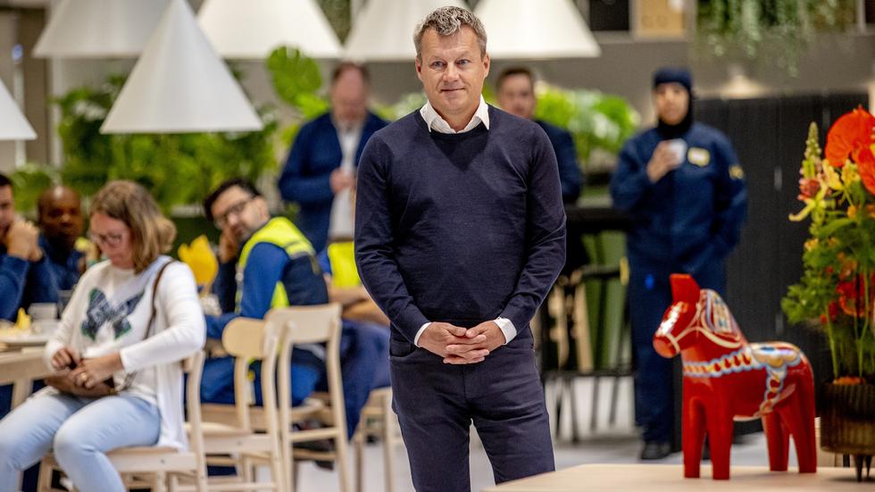Jesper Brodin, vd för Ingka Group som är den del av Ikea-sfären. Arkivbild.