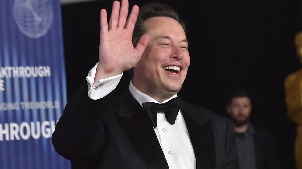 Elon Musk äger plattformen X. Arkivbild.