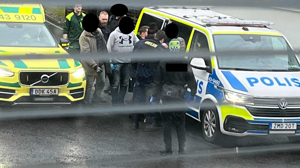Våldsdådet på Gräshagen i Jönköping i vintras leder nu till åtal. En man i 30-årsåldern åtalas för bland annat försök till mord. FOTO: Läsarbild. 