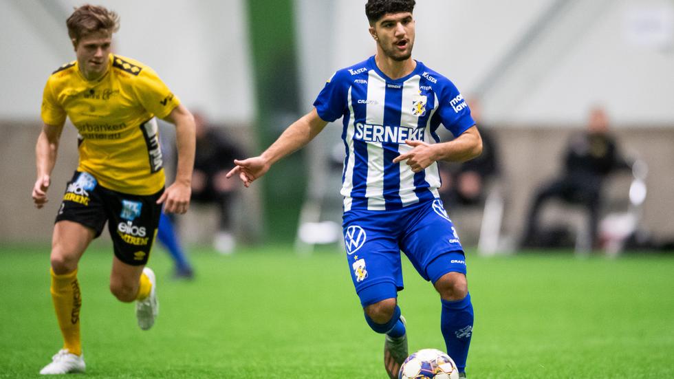 Ishak Shamoun under fotbollsmatchen i U21 Allsvenskan mellersta mellan Elfsborg och IFK Göteborg. Bild: Jörgen Jarnberger/Bildbyrån