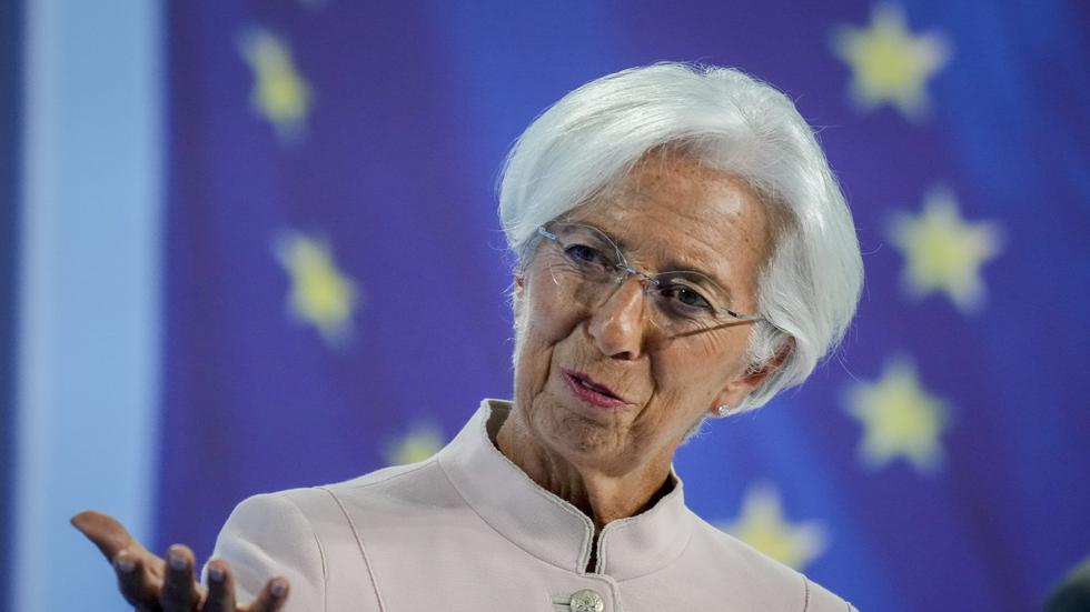 ECB-chefen Christine Lagarde. Arkivbild.