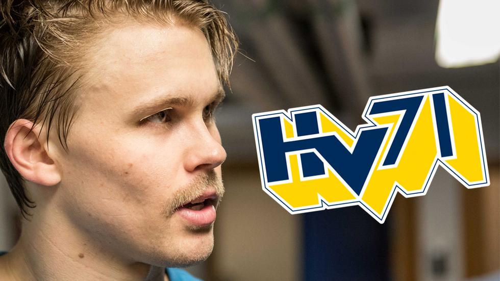 David Ullström har siktet inställt på en comeback i HV71. Nu talar han ut mer detaljerat hur återhämtningen går. FOTO: Bildbyrån. 