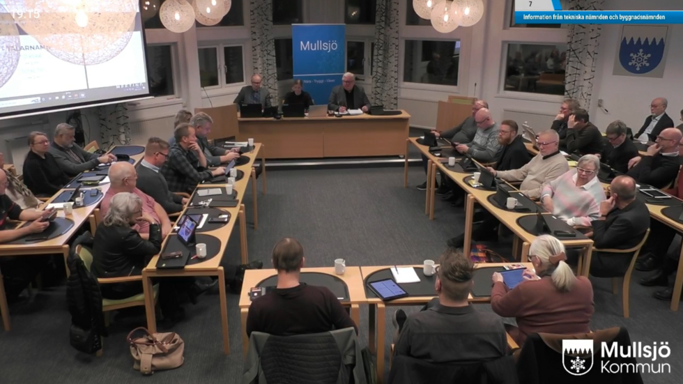 Fullmäktige i Mullsjö samlades under luciakvällen för sista sammanträdet detta år.