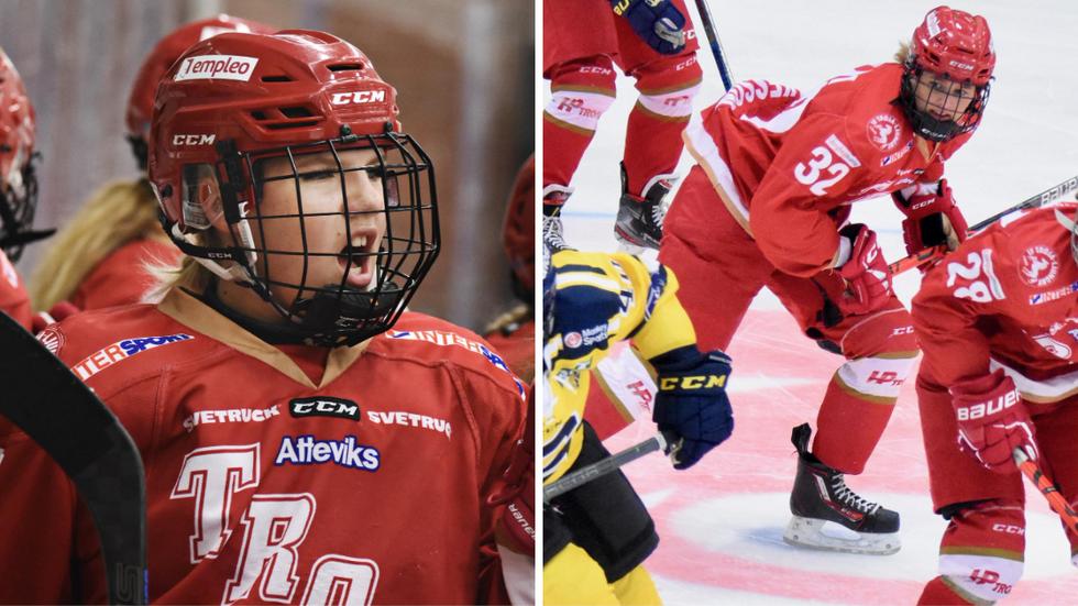 Alva Johansson och Tova Åkesson lånas ut till HV71 för helgens två matcher.
