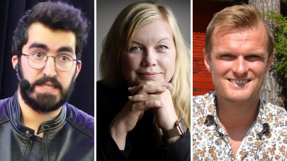 Alexander Morad, Sandra-Stina Vesterlund och Jonathan Ljungqvist är tre av Sveriges 100 bästa föreläsare.