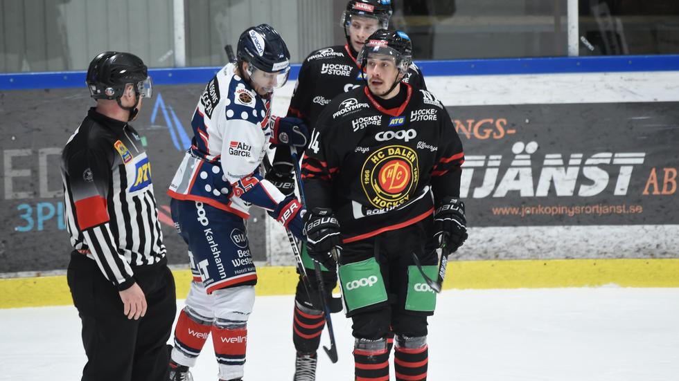 Henrik Neubauer hade en stor kväll när HC Dalen tog tre nya poäng i Allettan.