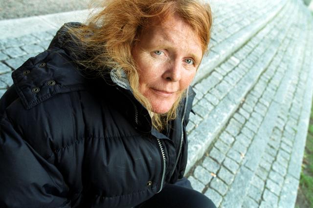 Författaren Kristina Lugn år 2000.