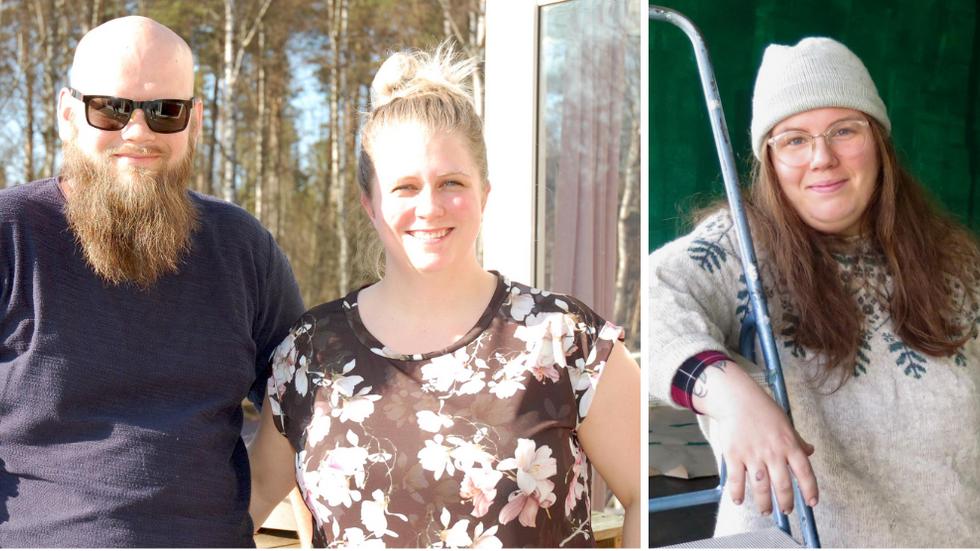 David och Anna Pohl har registrerat eget företag i Vaggeryd och Sara Älverstad på Söder i Jönköping.