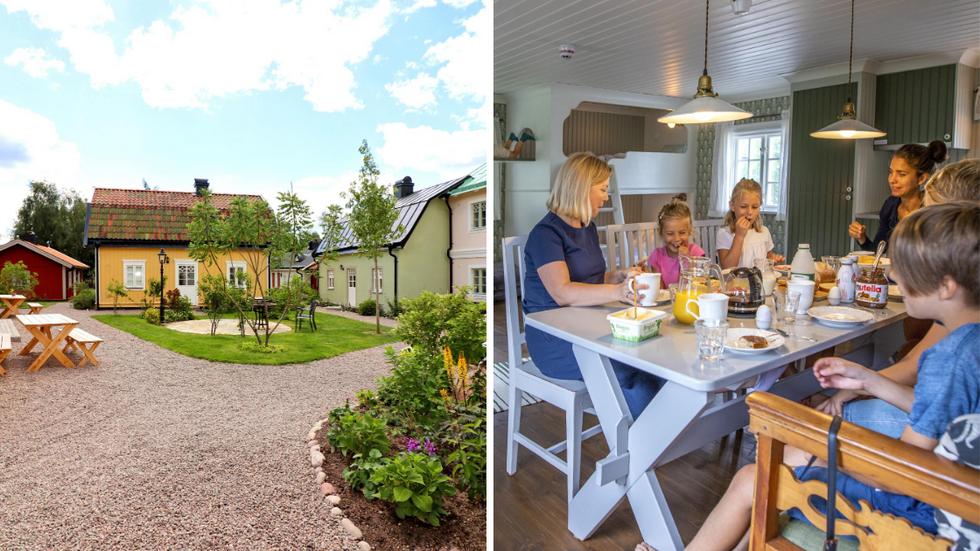 När fler  besökare övernattar nära, i Den lilla staden, behöver Astrid Lindgrens värld öka parkens kapacitet. Därför investeras nu 140 miljoner konor i olika byggprojekt. Bild: PRESSBILDER, ALV