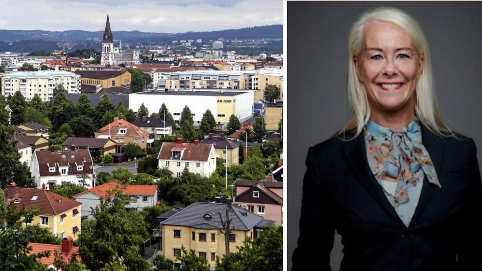 ”Det är många nu som ser över sitt boende och sina behov”, säger Catharina Pölder, franchisetagare på fastighetsbyrån i Jönköping. 