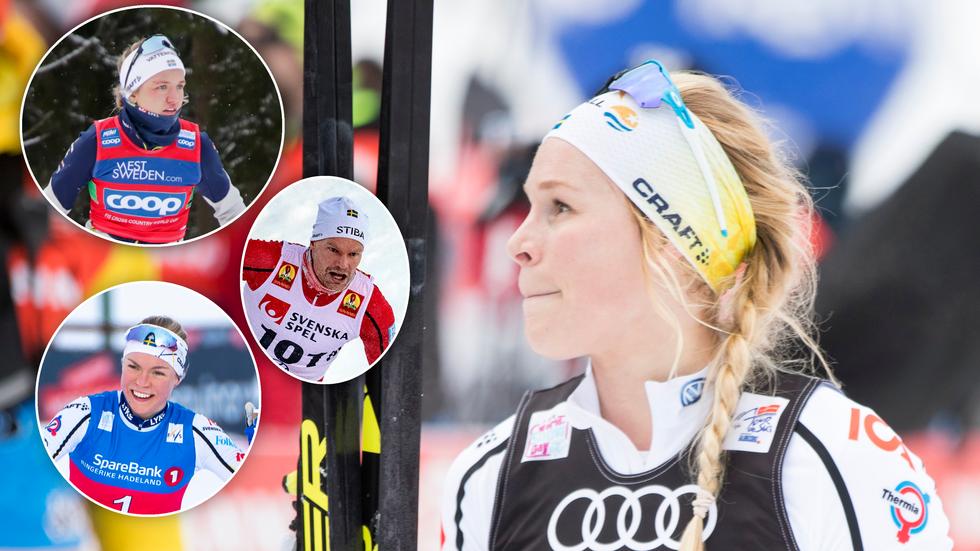 Jennie Öberg (från Val di Fiemme i januari 2018) listar flera spännande namn inför helgens livesända längdtävlingar.