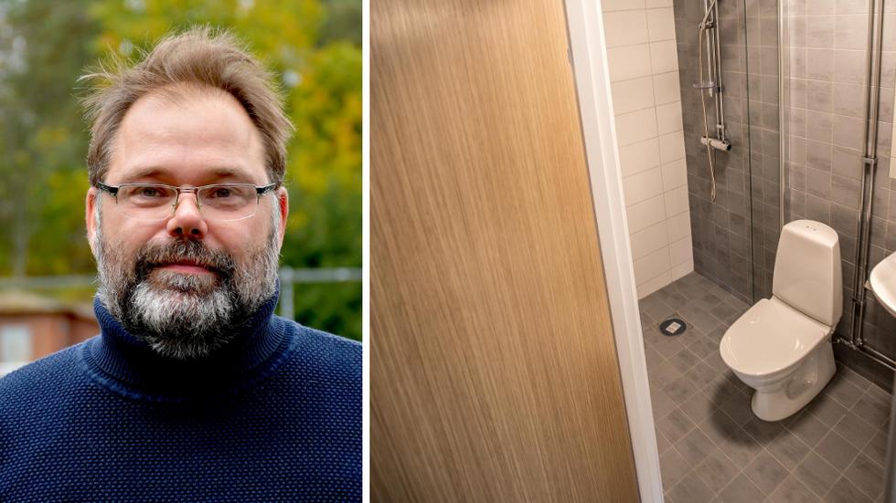 Torbjörn Adolfsson, va- och avfallschef, ser gärna att Tranås kommun blir först i Sverige att ställa om sin hantering av toalettpappret.