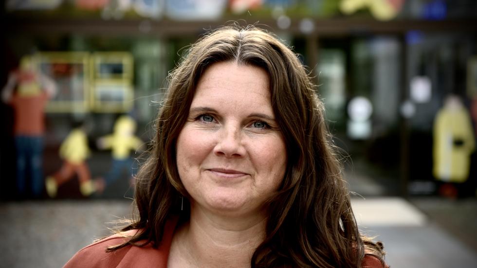 Rebecca Lidén, utvecklingsledare för biblioteken i Jönköping. 