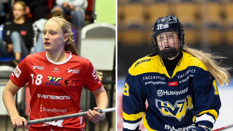 Innebandy och ishockey. Det har varit bråda dagar för Mira Markström som spelat tre matcher på tre dagar.
