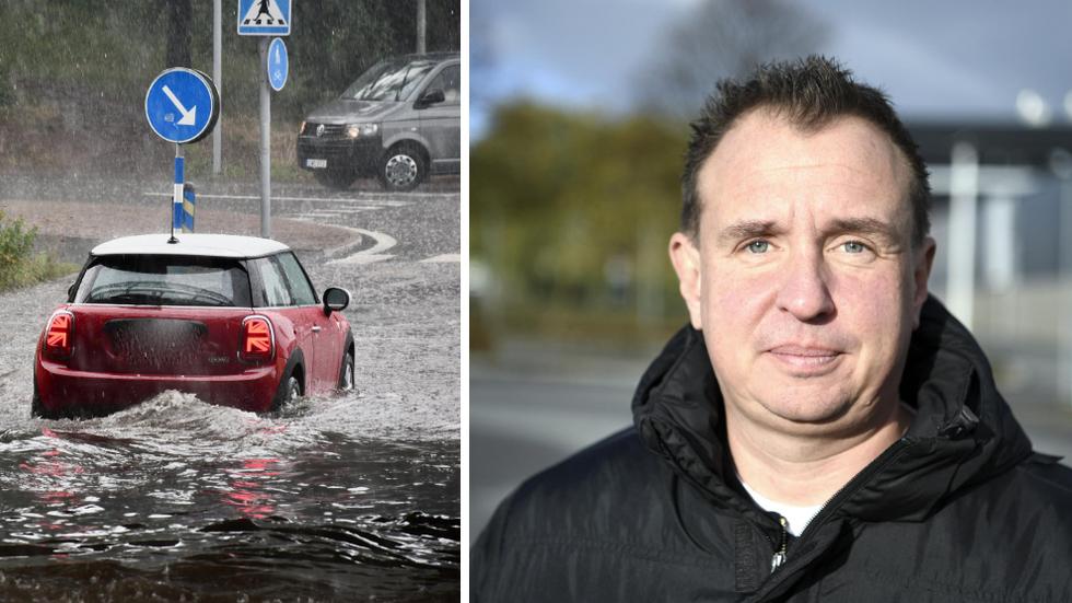 Fredric Jonsson, beredskapsdirektör, berättar att det länet har byggt upp en beredskap för översvämningar. Men extrema väder kan överaska. 
