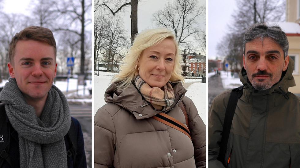 Isak Myrestam, Veronica Edlund och Mihai Banica hade olika idéer om hur staden kan utvecklas. 