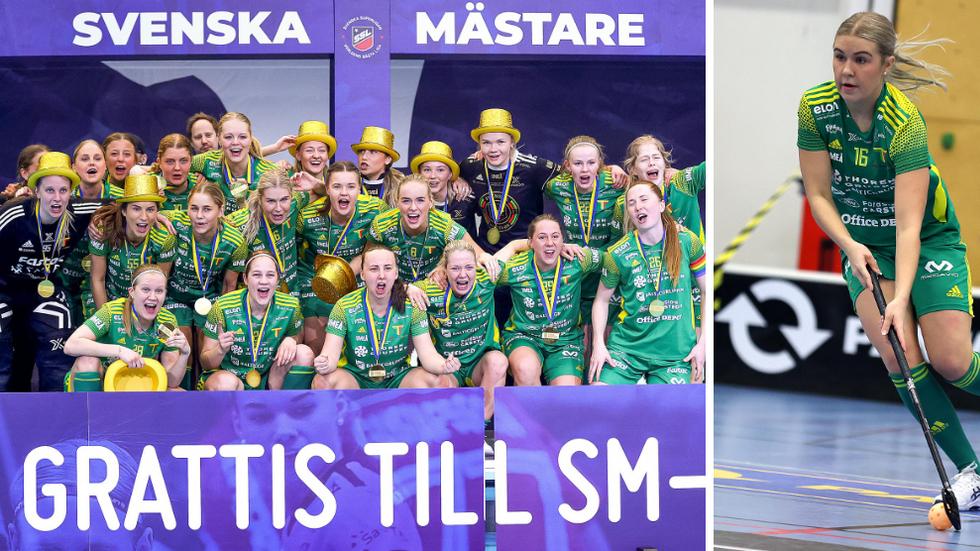 Thorengruppen tog hem SM-guldet efter att ha besegrat Pixbo i finalen. Foto: Per Wiklund/Bildbyrån