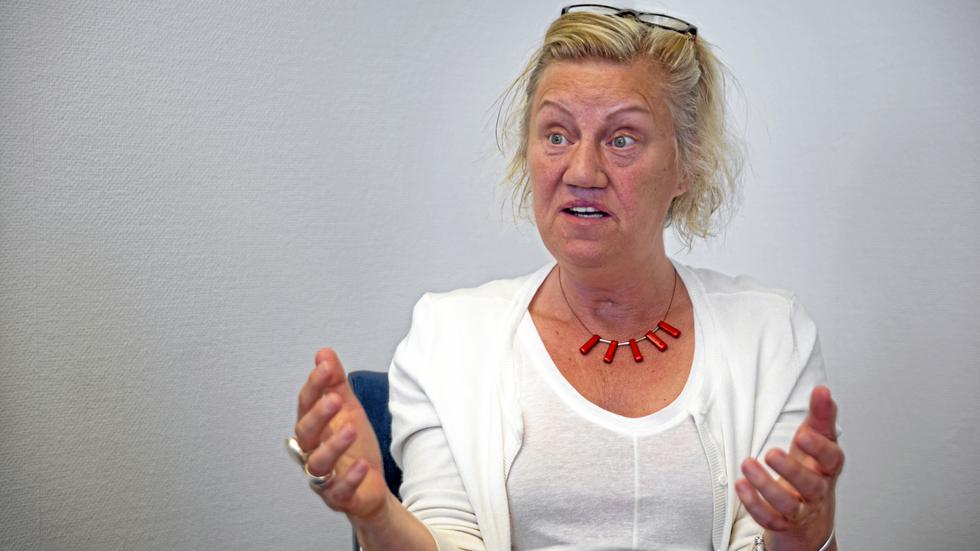 Carina Ödebrink, distriktsordförande för Socialdemokraterna i Jönköpings län.