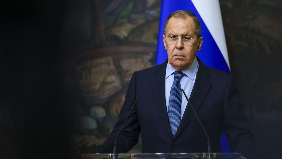 Utrikesminister Sergej Lavrov. FOTO: Russian Foreign Ministry Press Service via AP