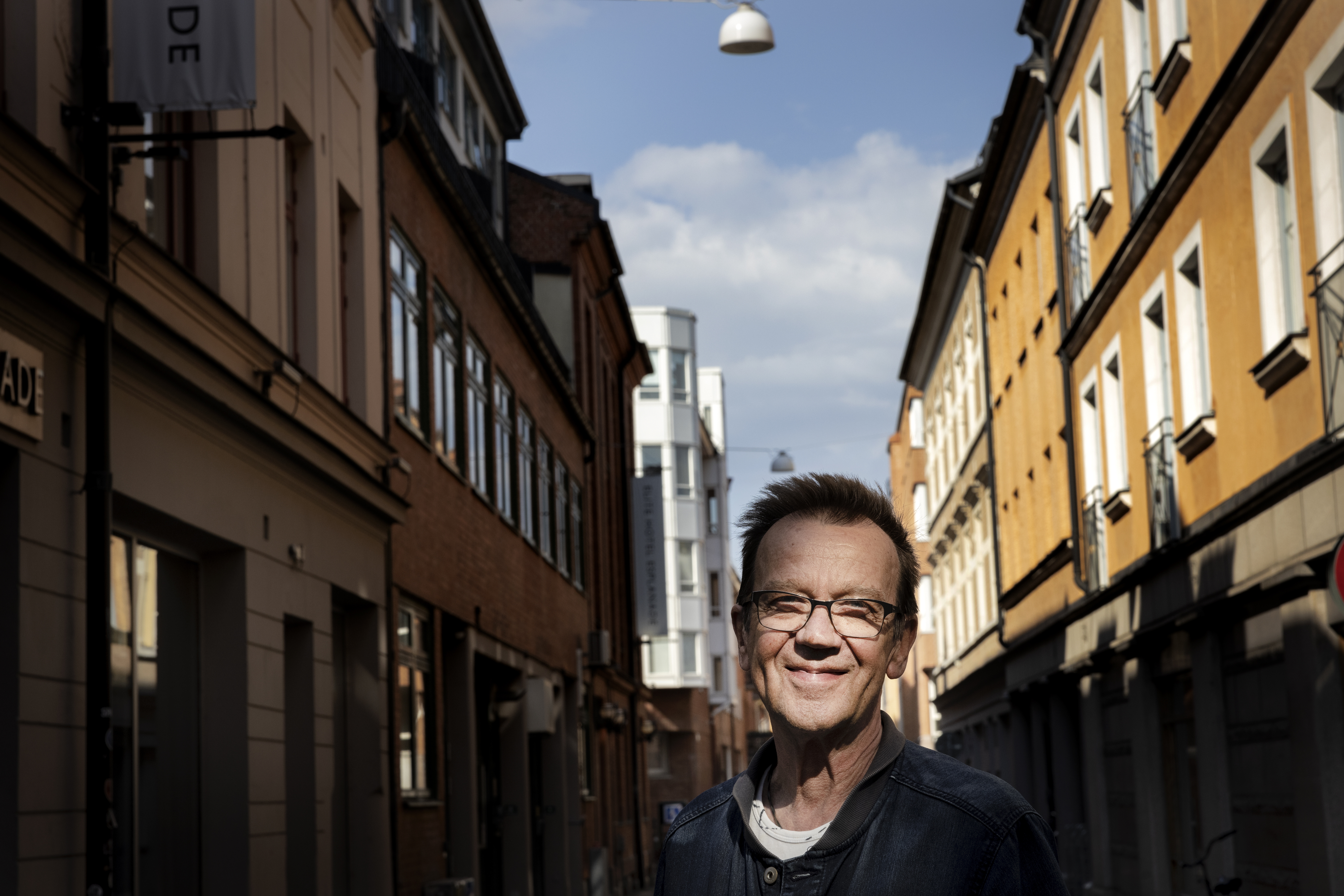 Björn Skifs på plats i Malmö. 