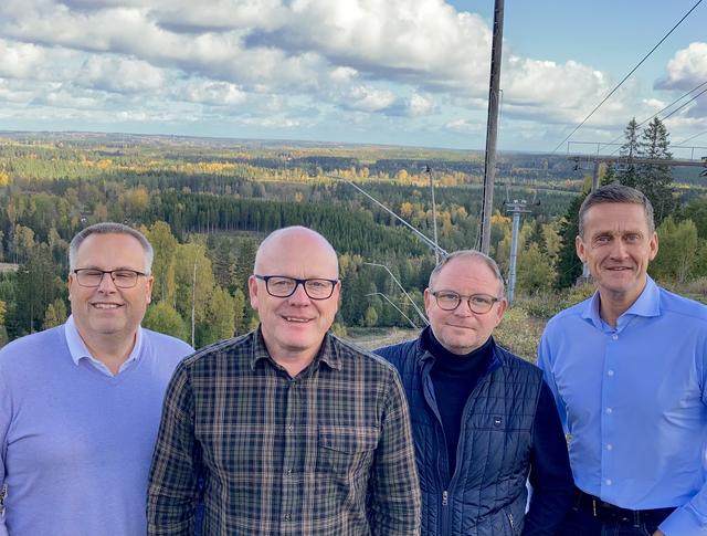 Michael Lindberg, Jonas Edberg, Magnus Carlqvist och Tomas Boman.