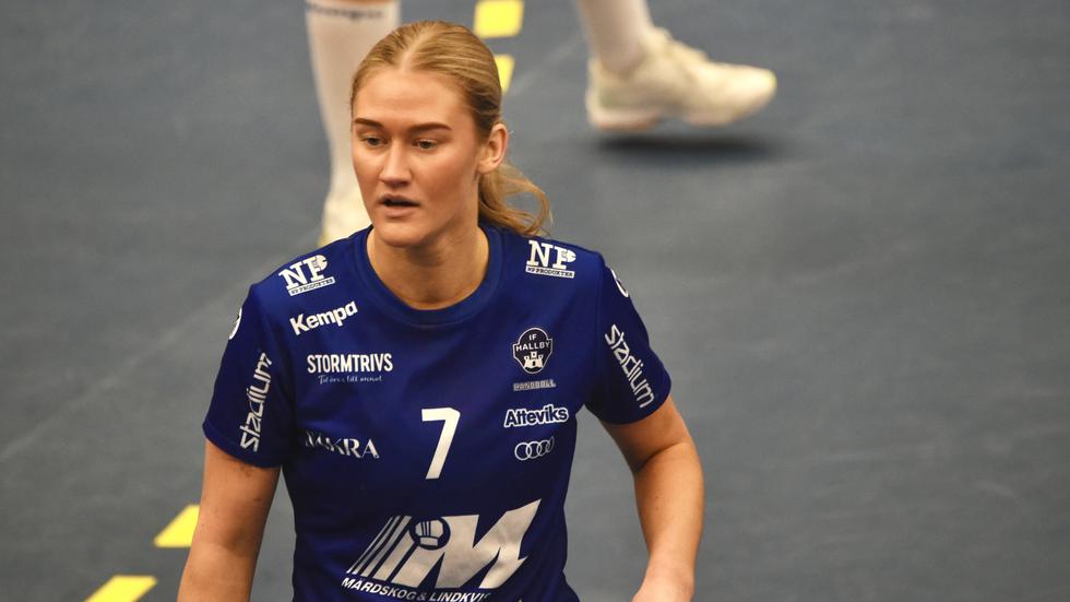 Emma Wahlström, gjorde tio mål för Hallby mot Önnered.