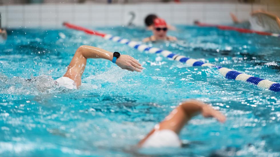 SM och JSM i simning, som skulle ha arrangerats i november, ställs in. Bilden är en genrebild. Foto: Stina Stjernkvist/TT