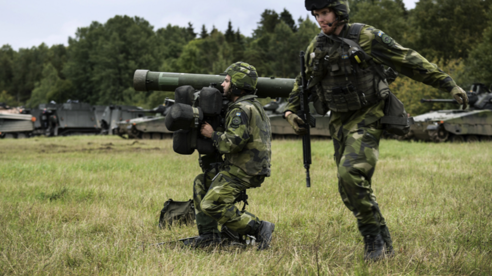 Försvarsmakten bedömer att man kan nå tvåprocentsmålet till 2028. Arkivbild. FOTO: Anders Wiklund/TT