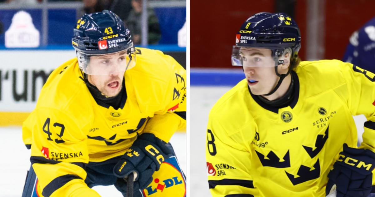Tolv NHL-spelare i VM-genrepet – Örebroduon kvar