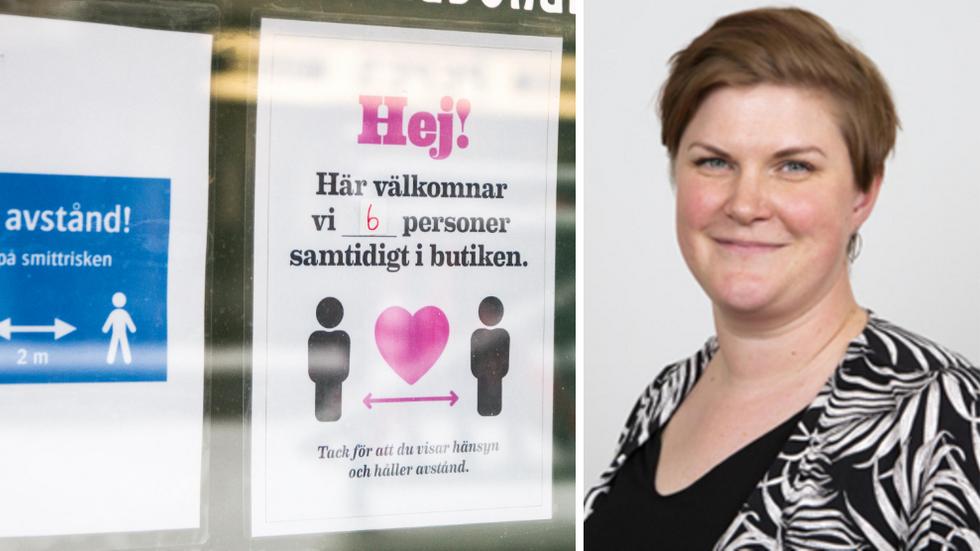 Johanna Hänninen på Länsstyrelsen. Pressbild.