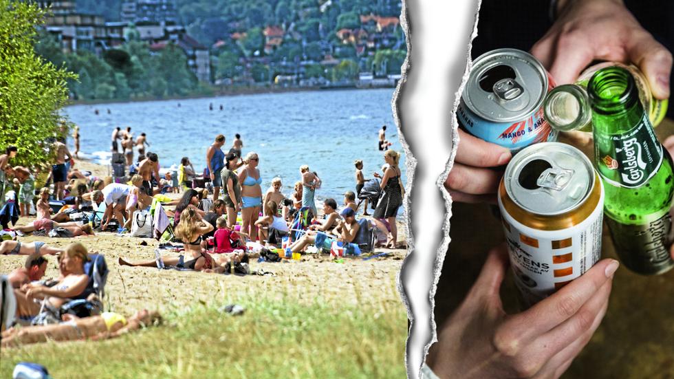På torsdag tar politikerna beslut om att förlänga alkoholförbudet vid Vätterstranden. Det blir inte fram till midsommar. 