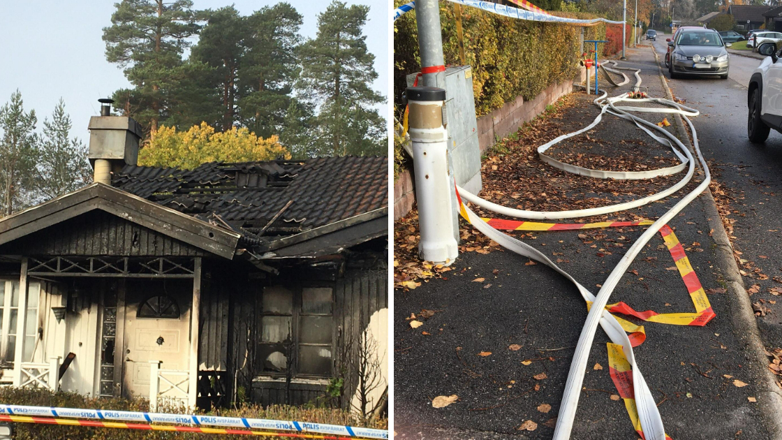 Vittnen Hörde Smäll Vid Villabrand – Utreds Som Mordbrand – Gefle Dagblad