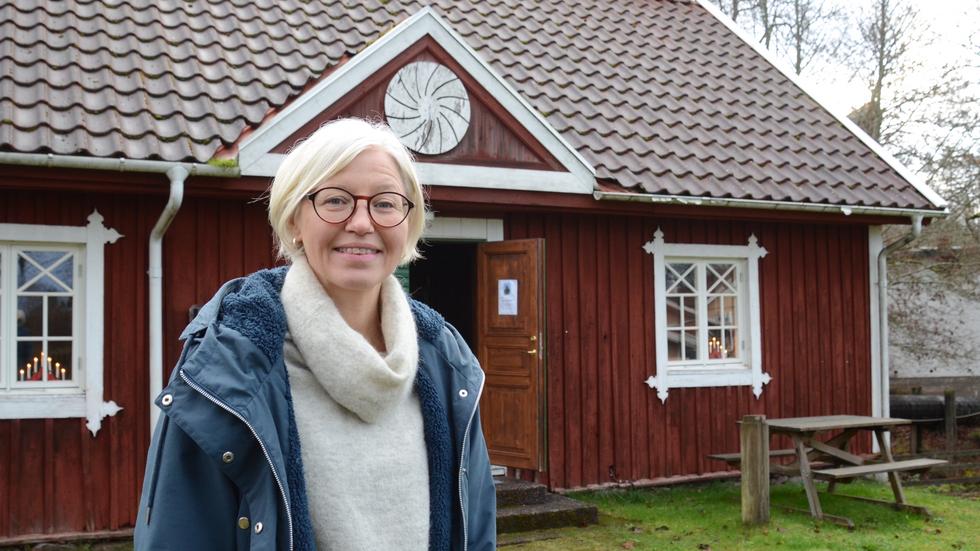 Annika Börjesson representerar samhällsföreningen i Hagafors-Svenarum.