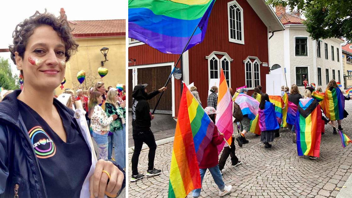 Pridevecka med parad och en rykande färsk temalåt Sala Allehanda