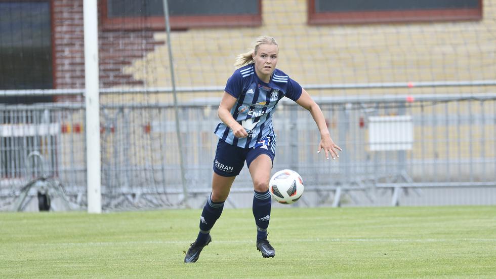 Elin Andersson och hennes Husqvarna FF fick nöja sig med en poäng borta mot IFK Örby. 